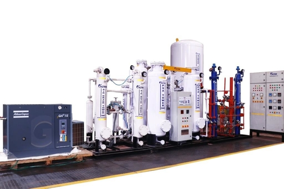 Unidad de aislamiento térmico de acero inoxidable de amoníaco, generador de gas de 5nm3/h