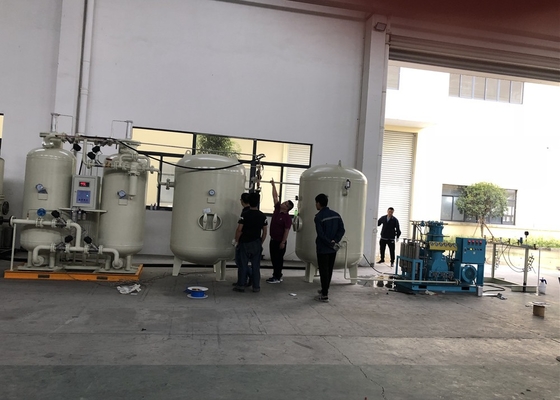 Generador de nitrógeno y oxígeno PSA 1500nm3/H, planta de generación de nitrógeno ajustable