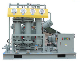 Compresor de refuerzo N2 de 380v con refrigeración por aire, Compresor de tornillo refrigerado por aire con nitrógeno