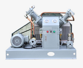 Compresor de refuerzo N2 de 380v con refrigeración por aire, Compresor de tornillo refrigerado por aire con nitrógeno